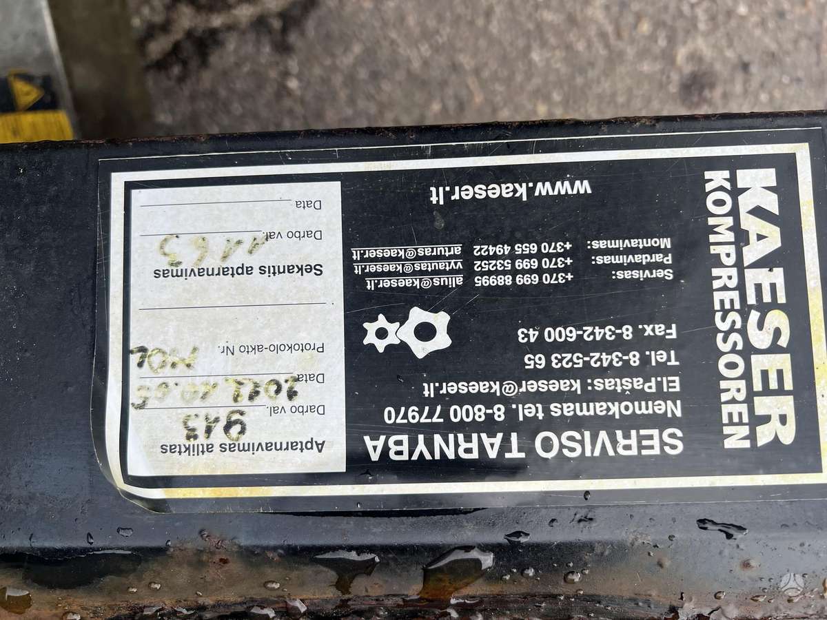 Kaeser M45, compressor