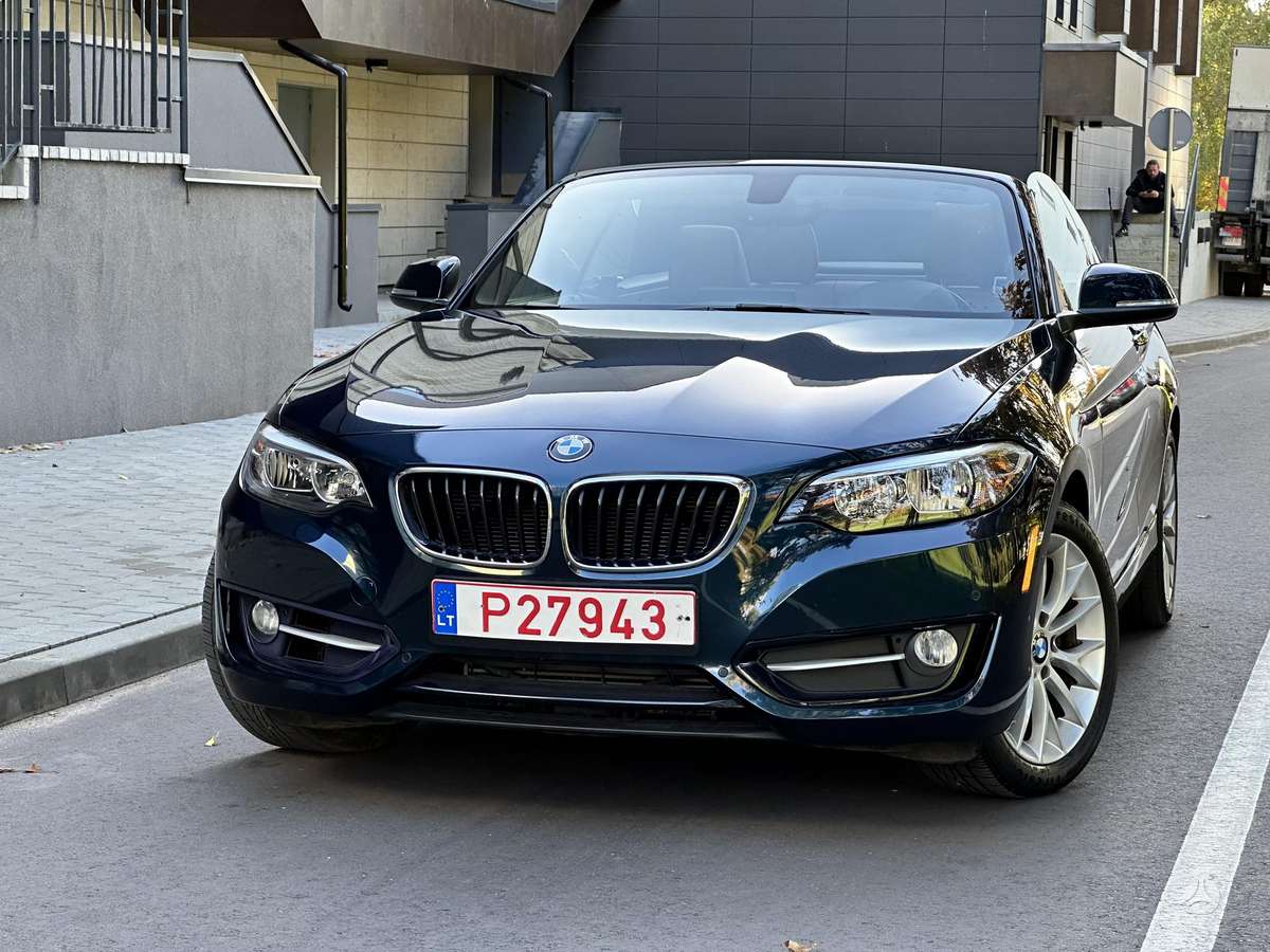 BMW 228, 2.0 l., convertible