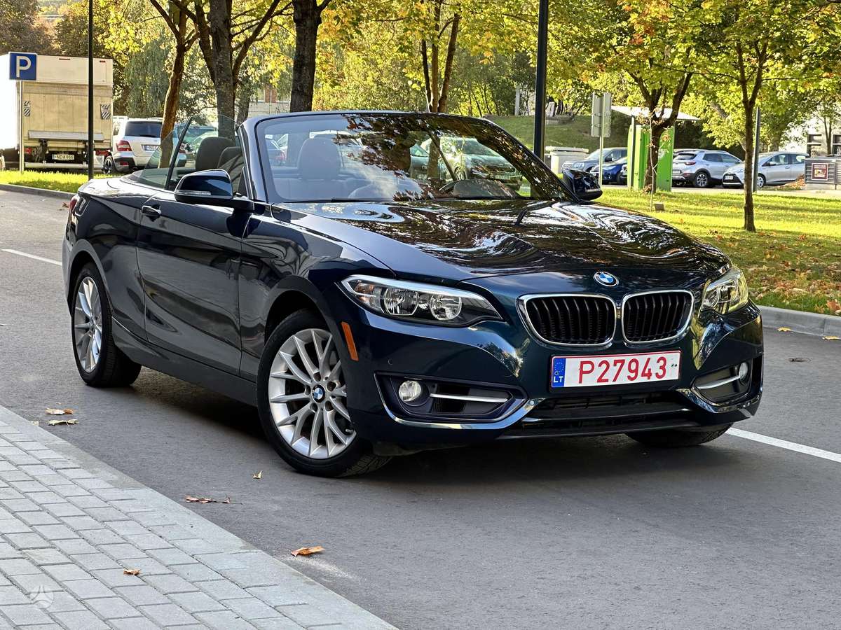BMW 228, 2.0 l., convertible