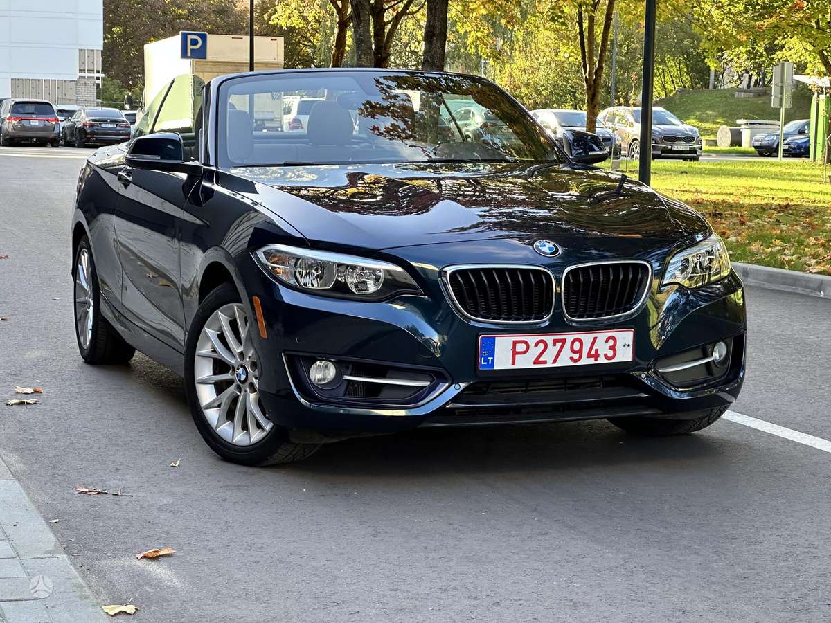BMW 228, 2.0 l., convertible