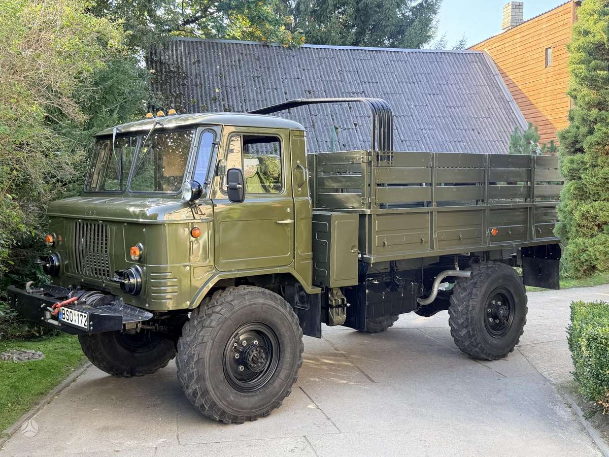 GAZ 66, dropside trucks