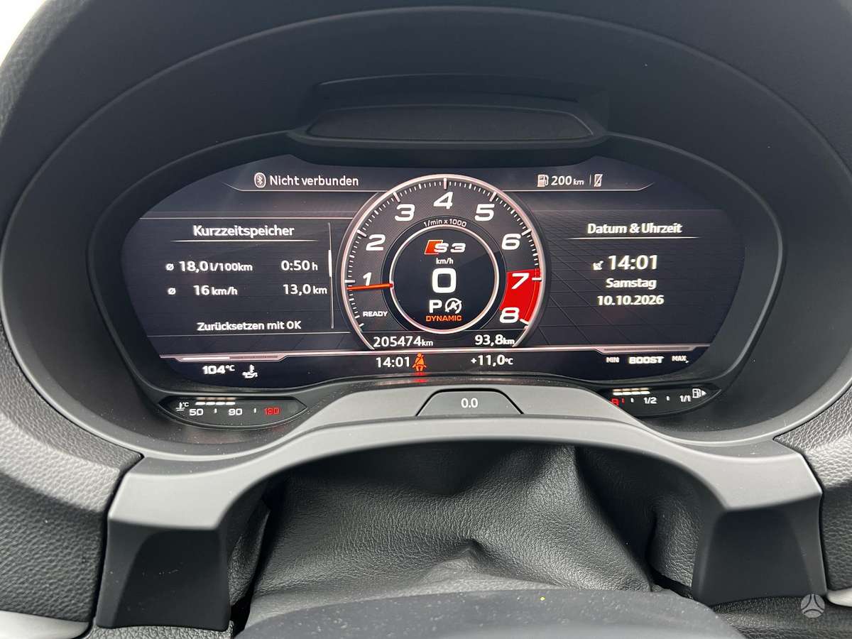 Audi S3, 2.0 l., hatchback