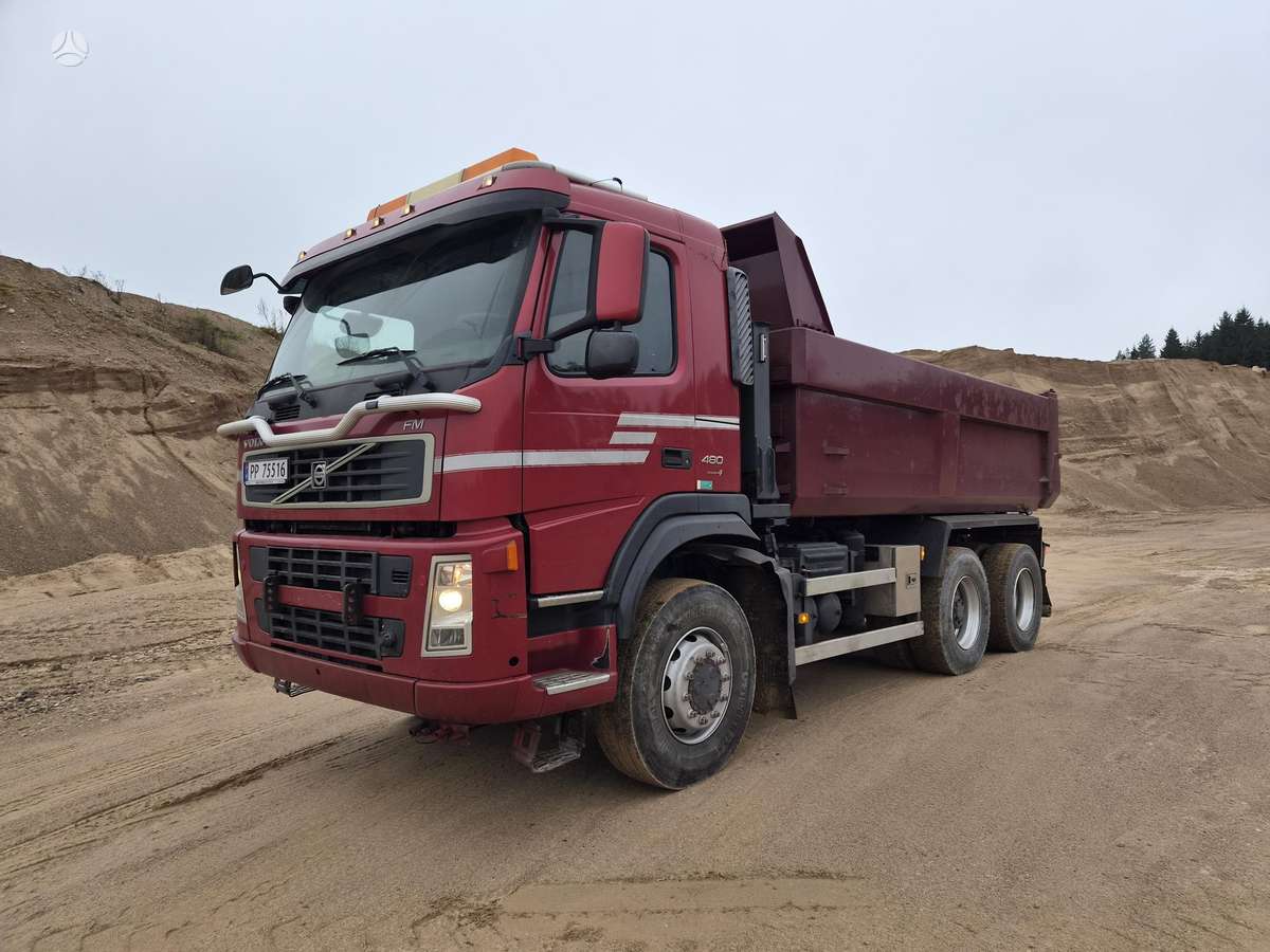 Volvo FM480, самосвалы