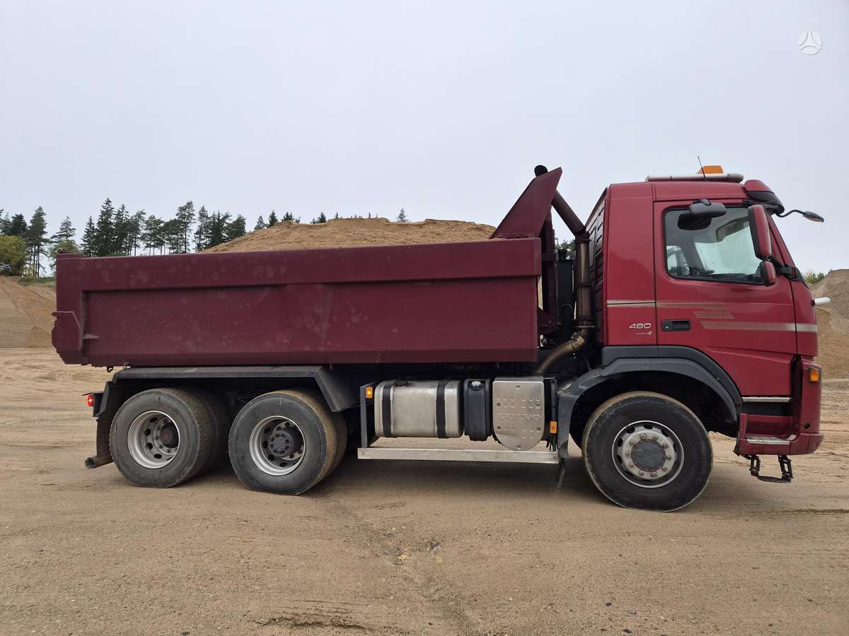 Volvo FM480, самосвалы