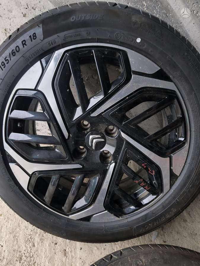 Citroen C4e, lengvojo lydinio, R18
