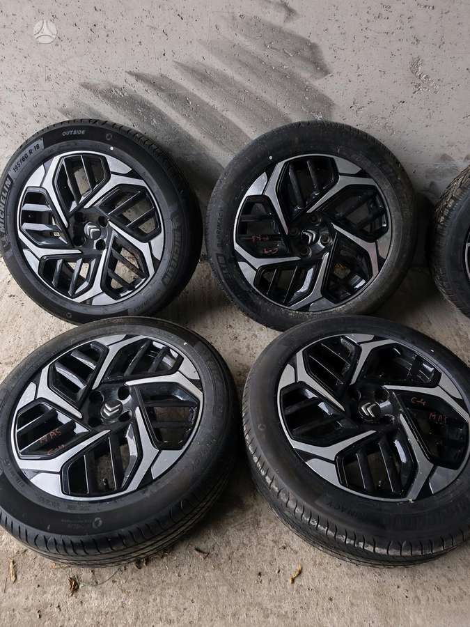 Citroen C4e, lengvojo lydinio, R18