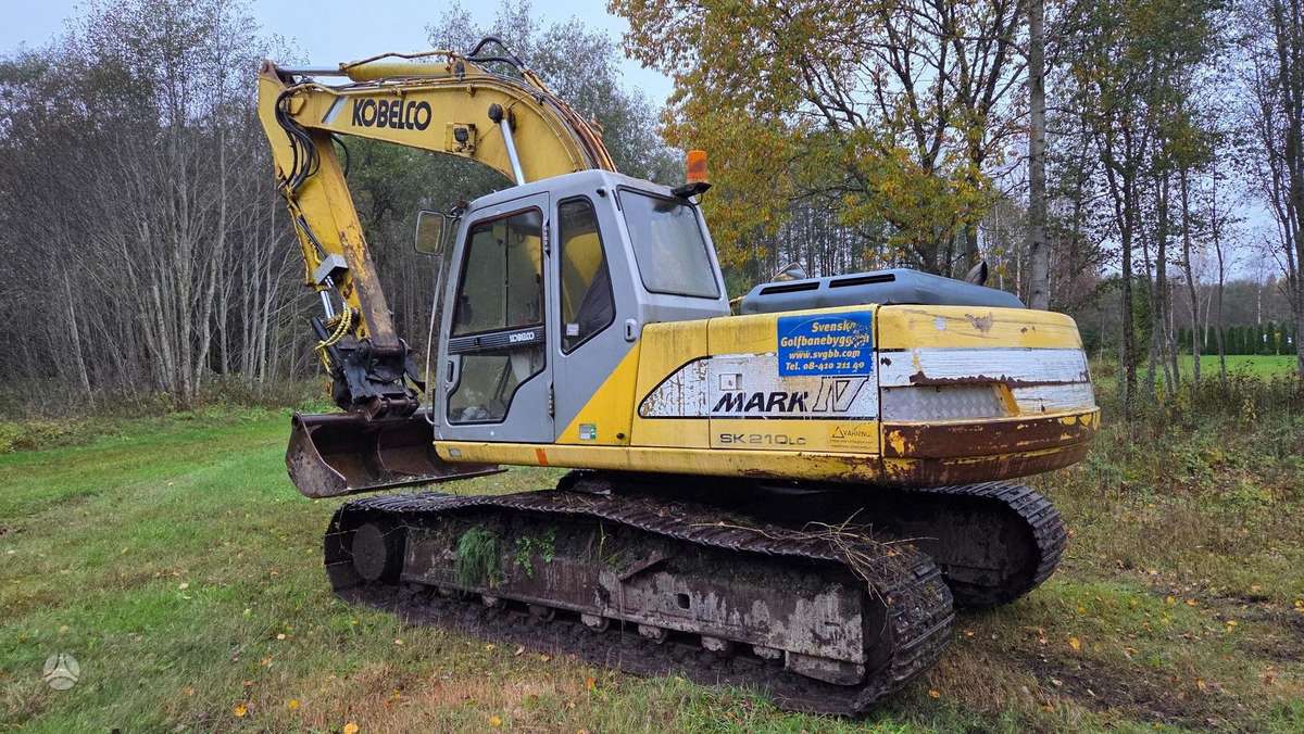 Kobelco SK210LC, excavator