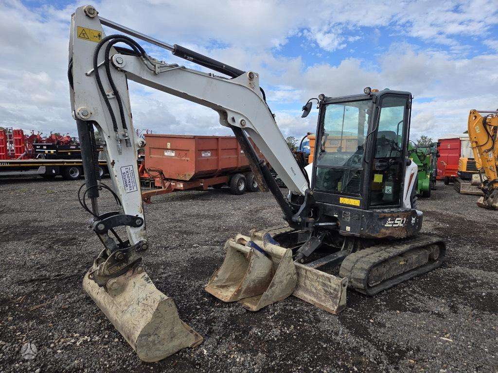 Bobcat E 50, mini ekskavatori