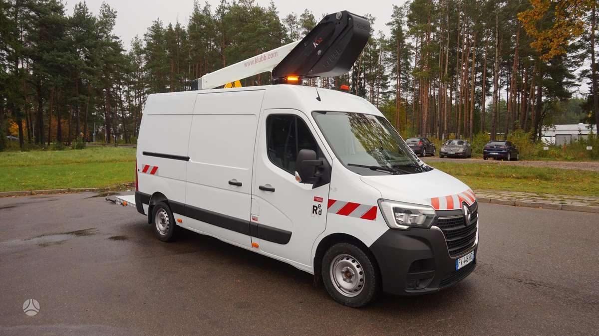 Renault Master, boom lift
