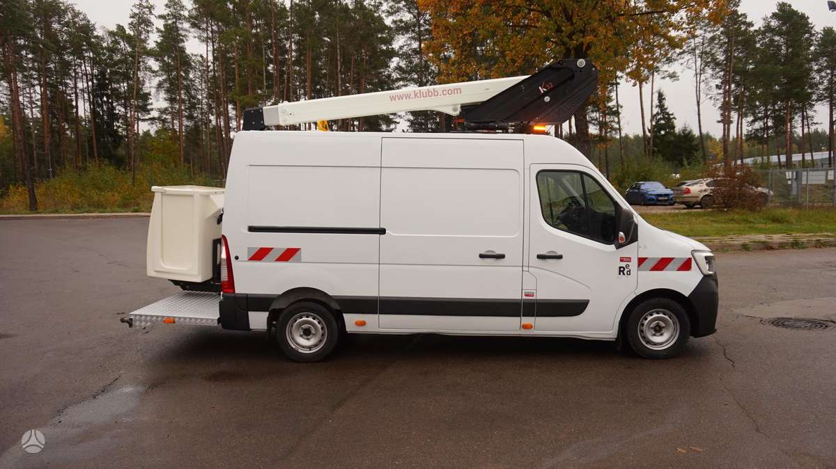 Renault Master, boom lift