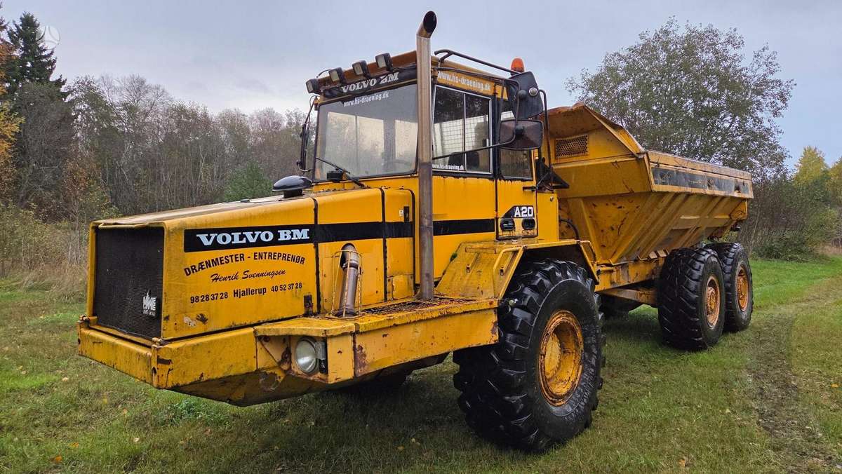 Volvo A20 6X6, dumpers / tippers