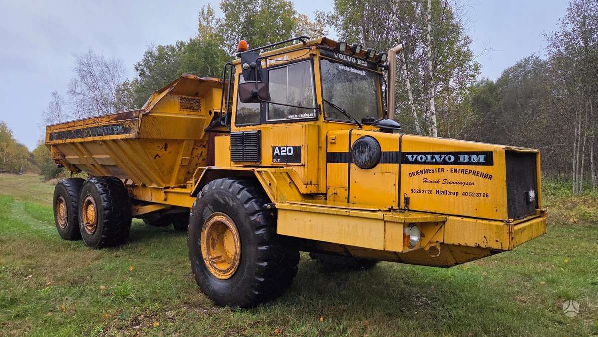 Volvo A20 6X6, dumpers / tippers