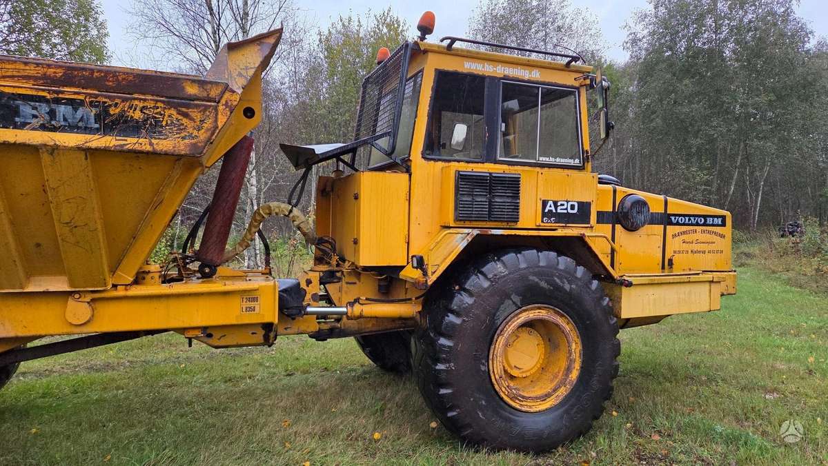 Volvo A20 6X6, самосвалы