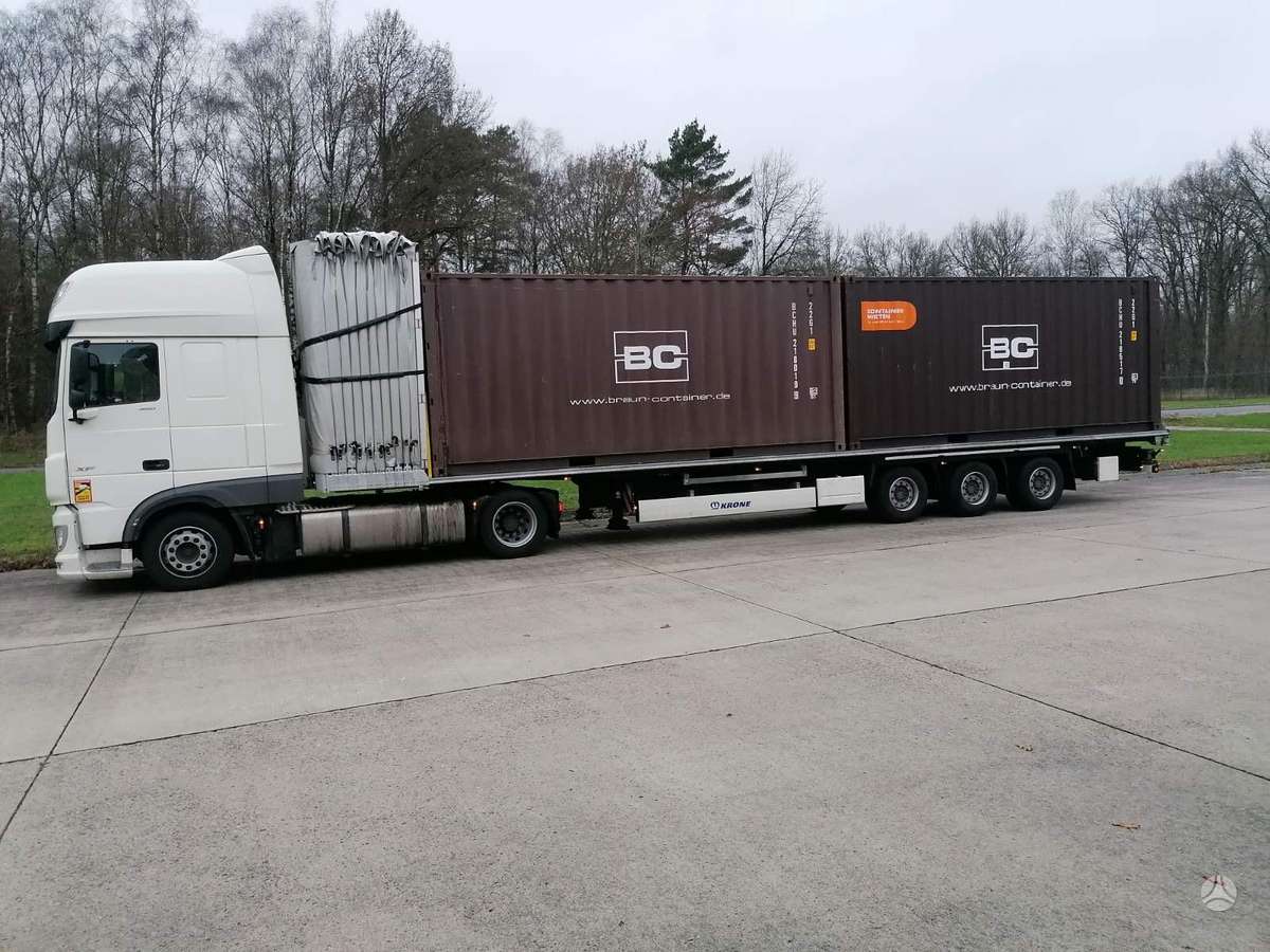 Krone LIBNER Openbox C, custom trailer / semi-trailer