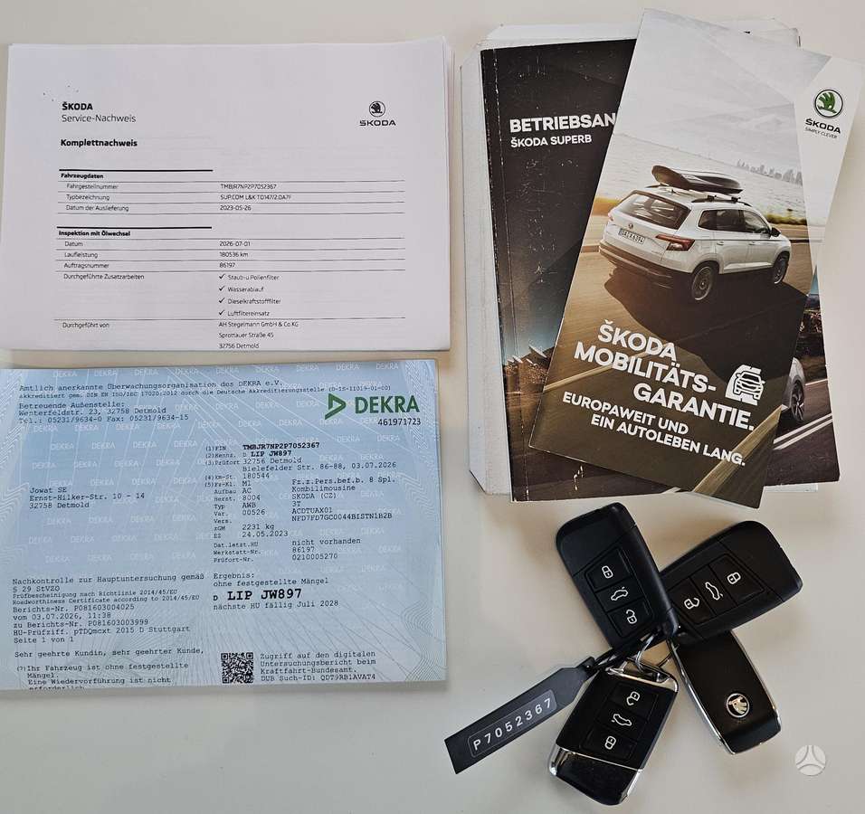 Skoda Superb, 2.0 l., Универсал