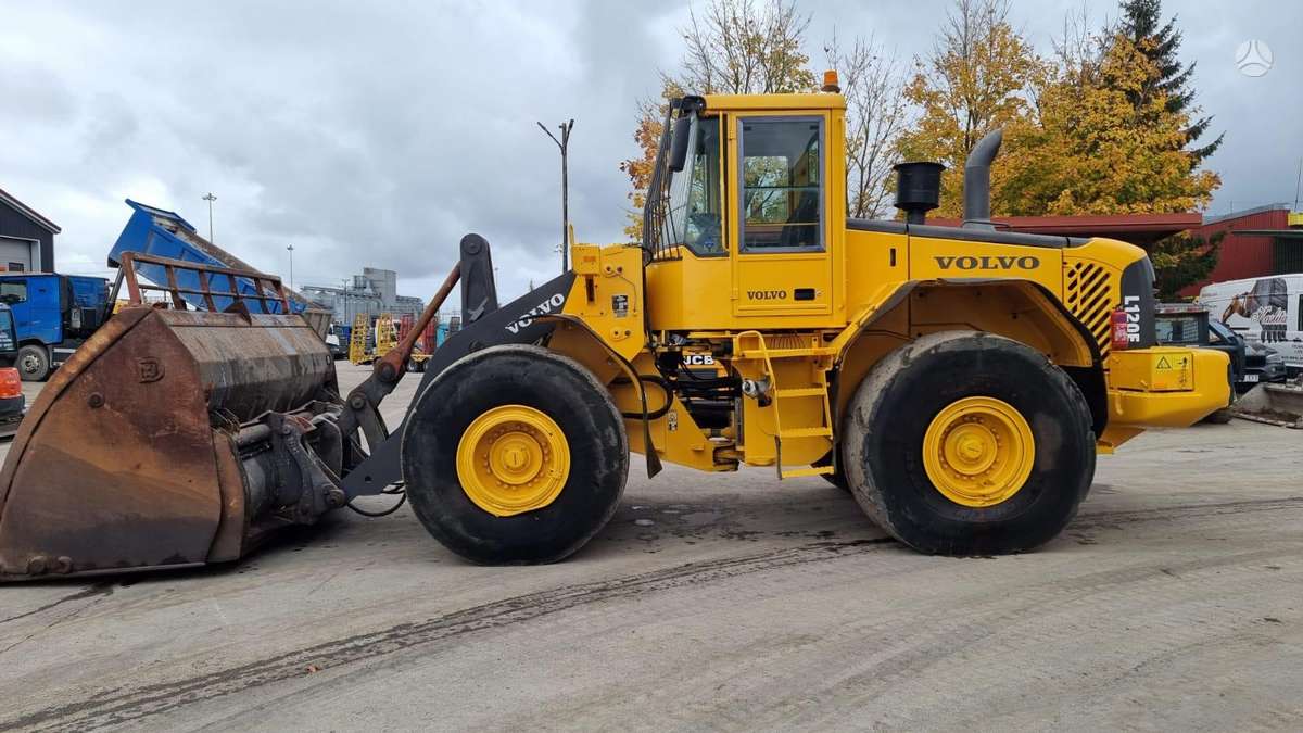 Volvo L 120E, frontal loader