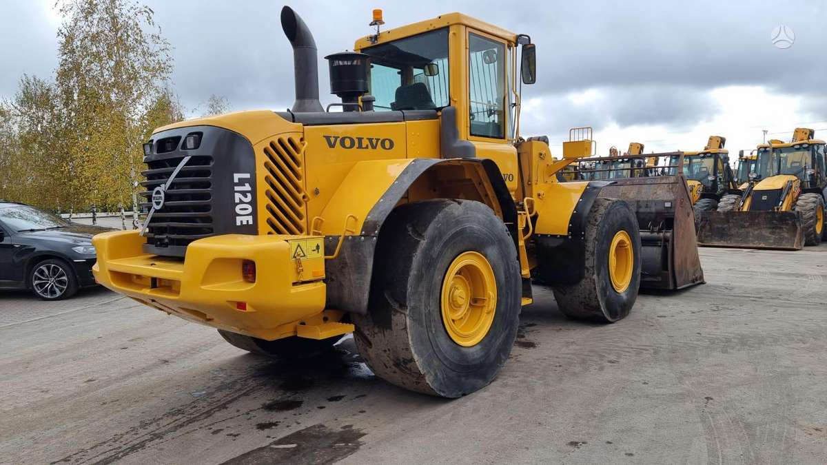 Volvo L 120E, frontal loader