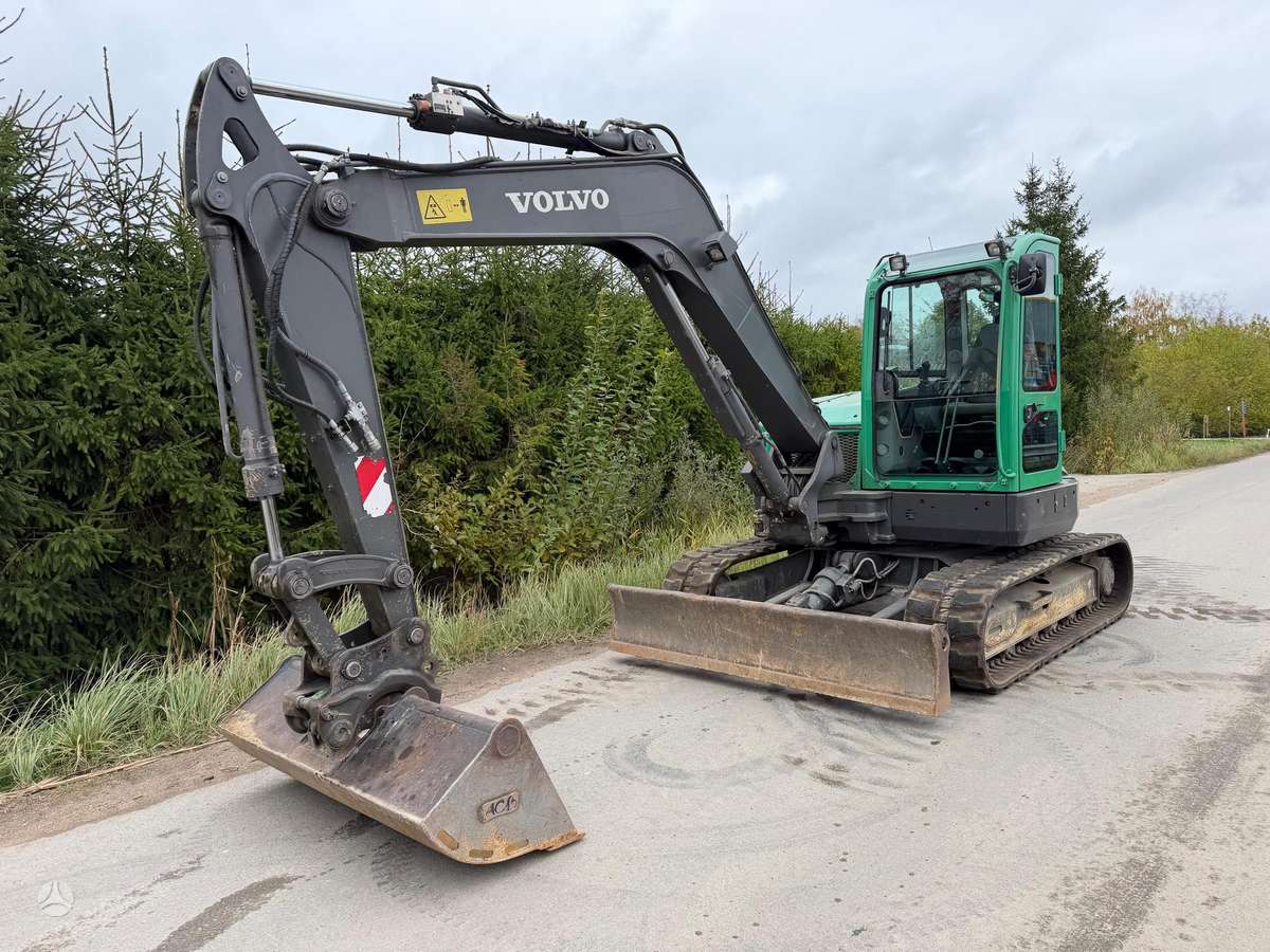 Volvo ECR88D, mini excavator