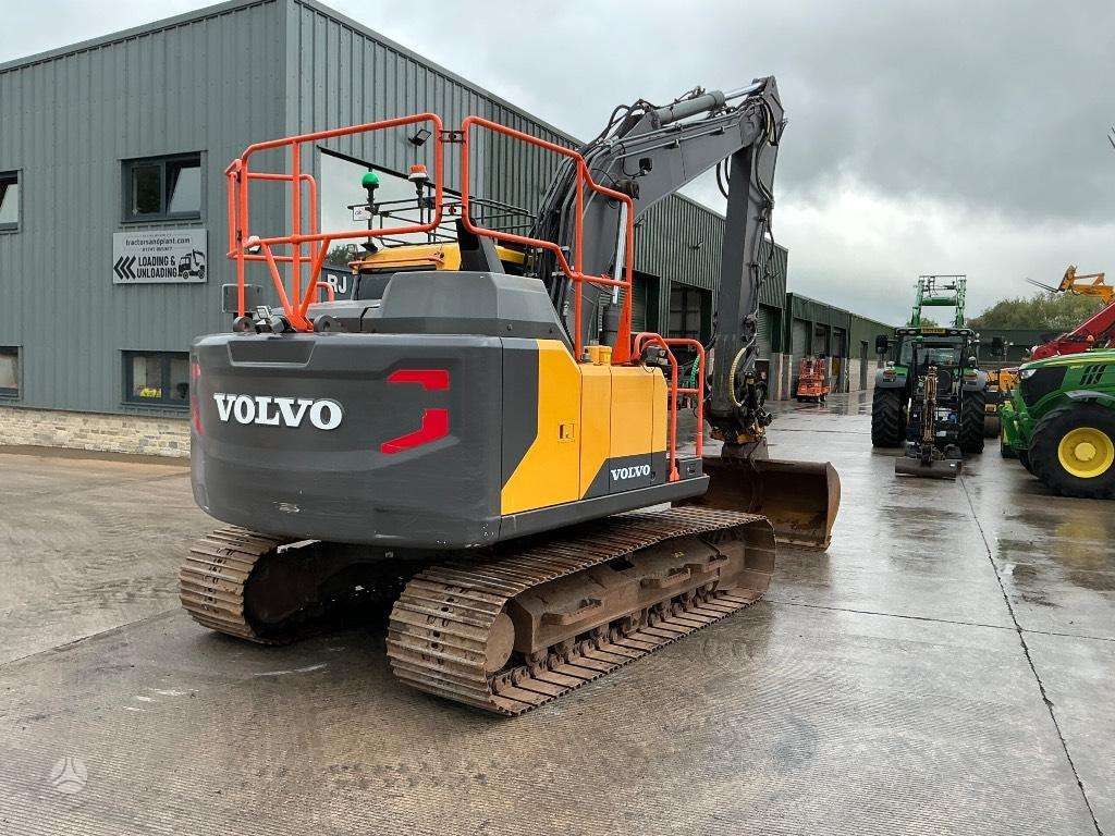 Volvo EC 140 EL, ekskavatoriai