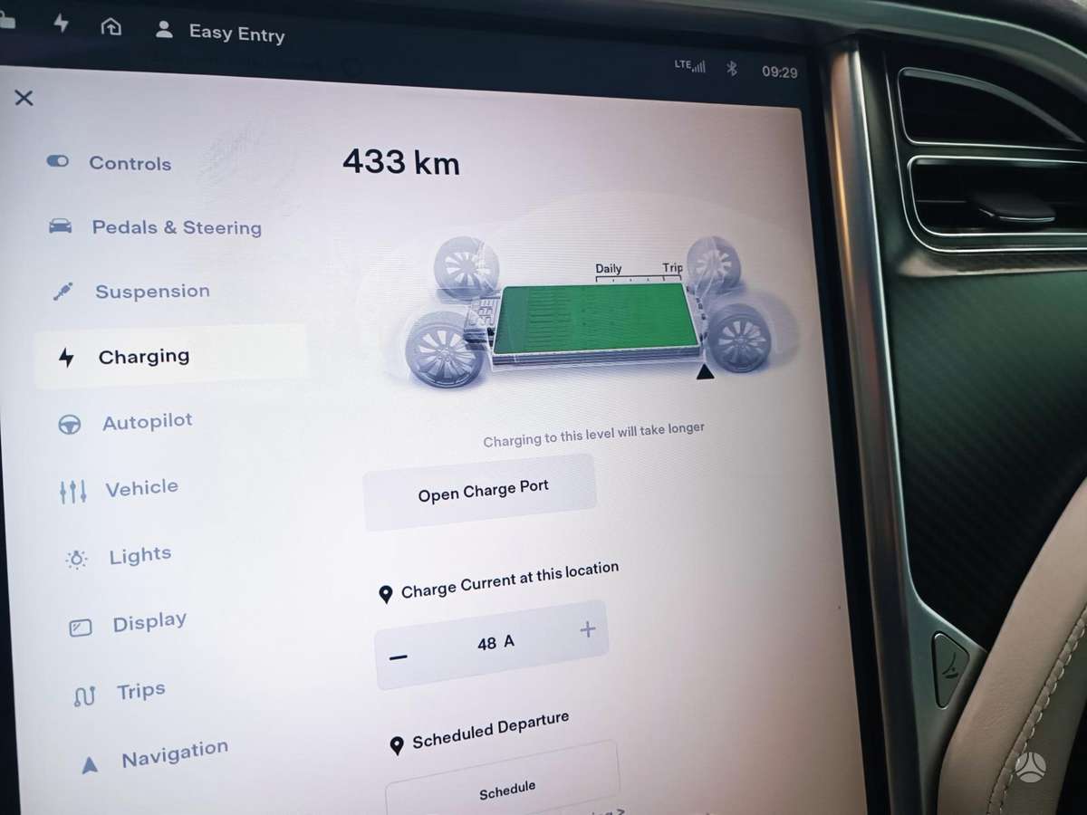 Tesla Model S, 90 кВт·ч, Хэтчбек