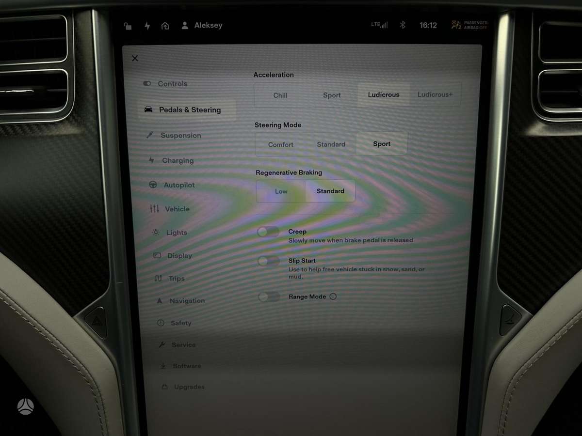 Tesla Model S, 90 кВт·ч, Хэтчбек