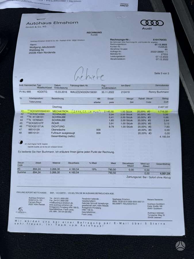 Audi A6, 3.0 l., Универсал