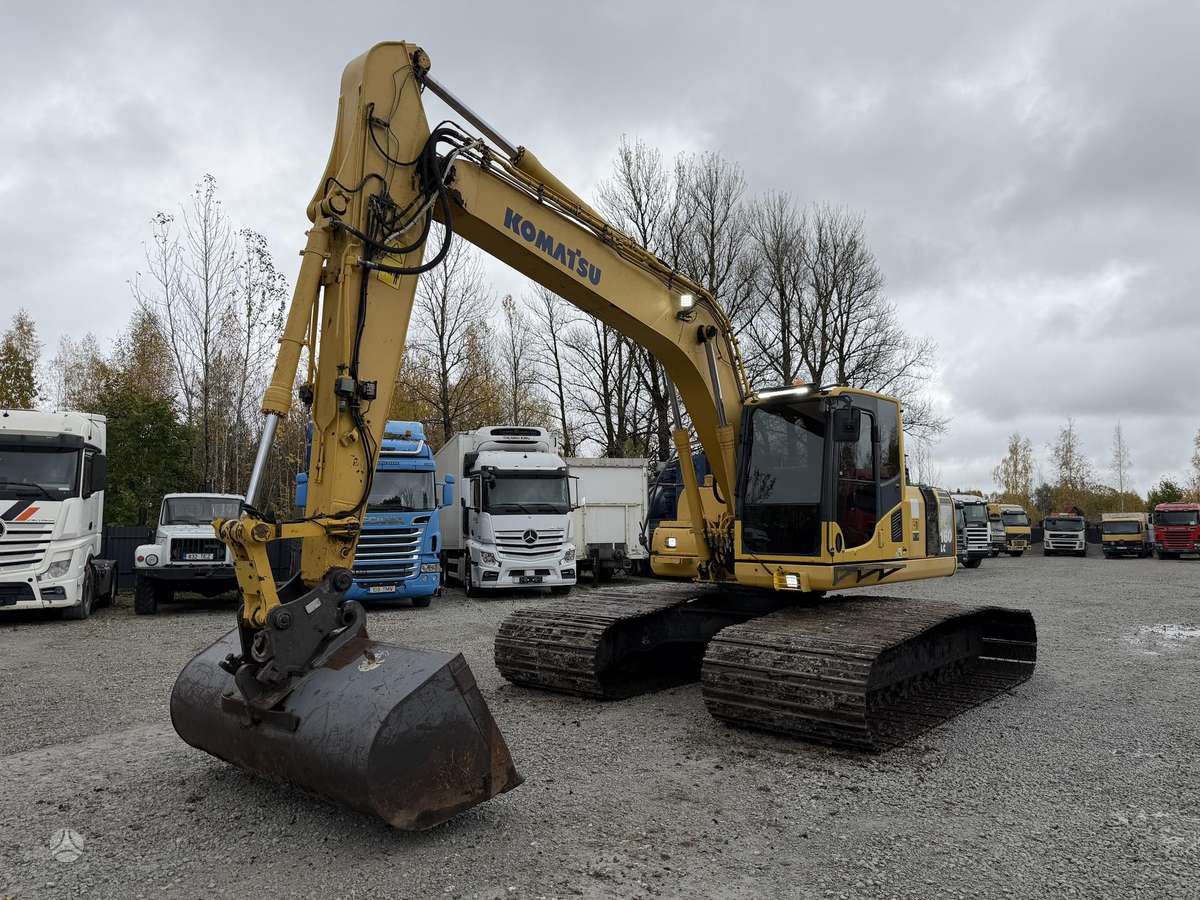Komatsu PC160 LC8, ekskavatoriai