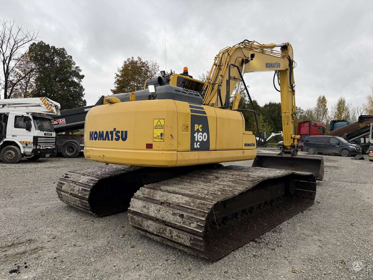 Komatsu PC160 LC8, ekskavatoriai