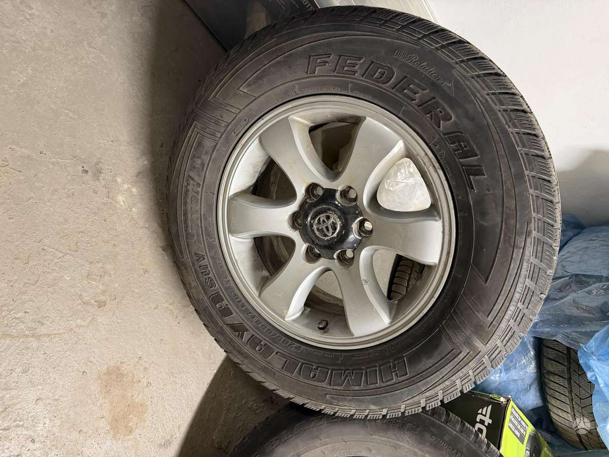 Toyota Land Cruiser, легкосплавные , R17