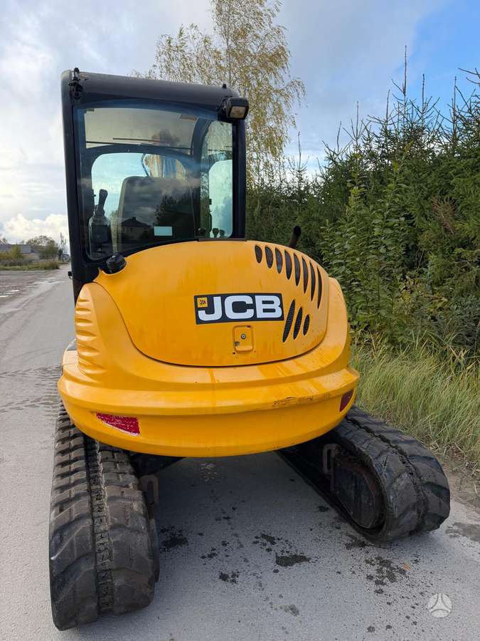 JCB 8065RTS, мини-экскаваторы