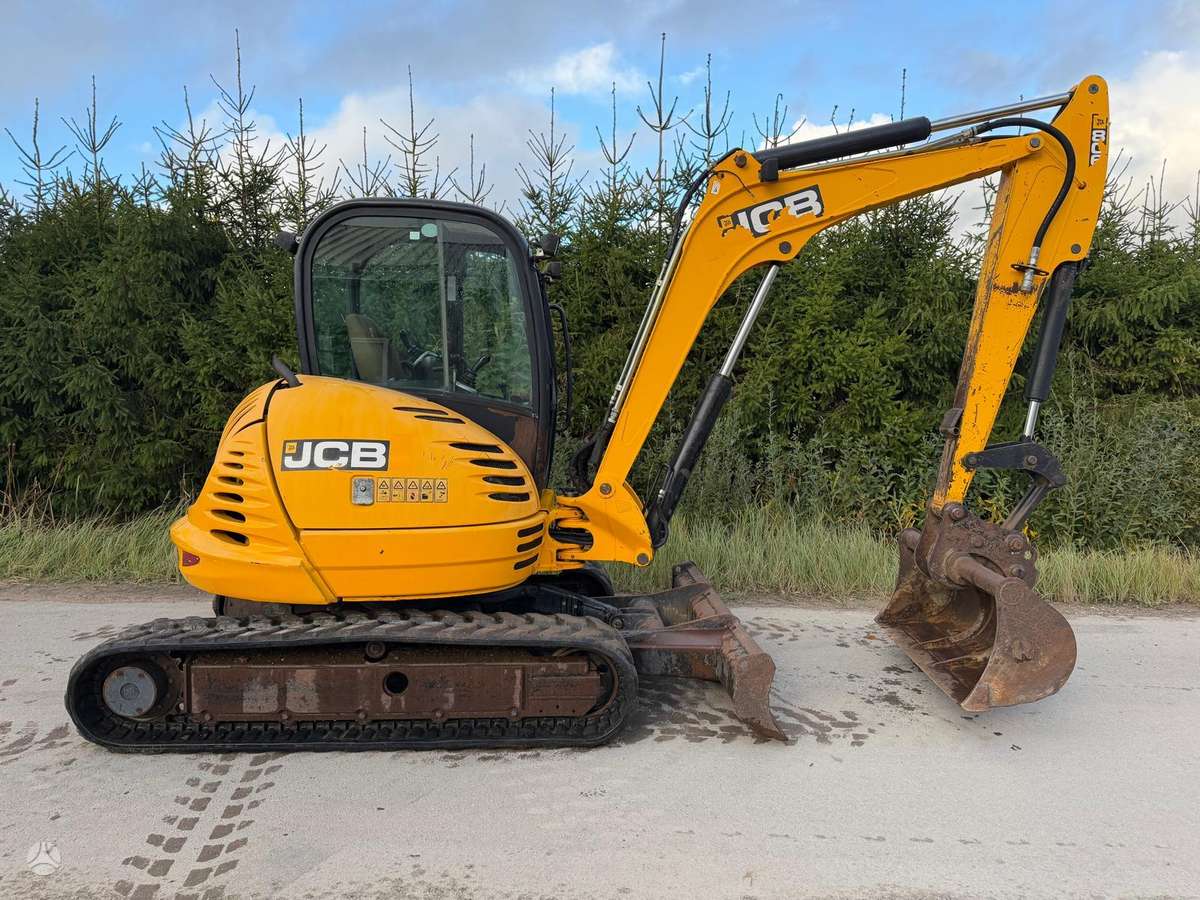 JCB 8065RTS, mini ekskavatoriai