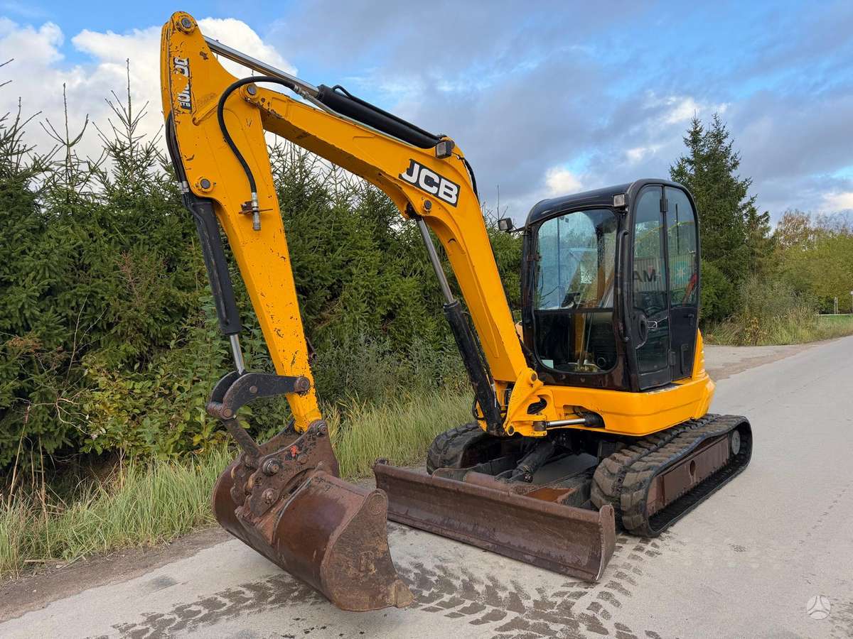 JCB 8065RTS, мини-экскаваторы