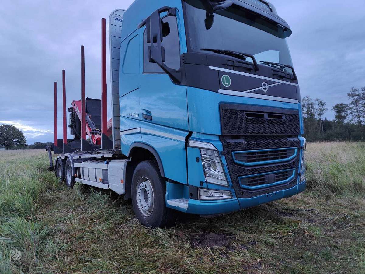 Volvo FH, timber trucks