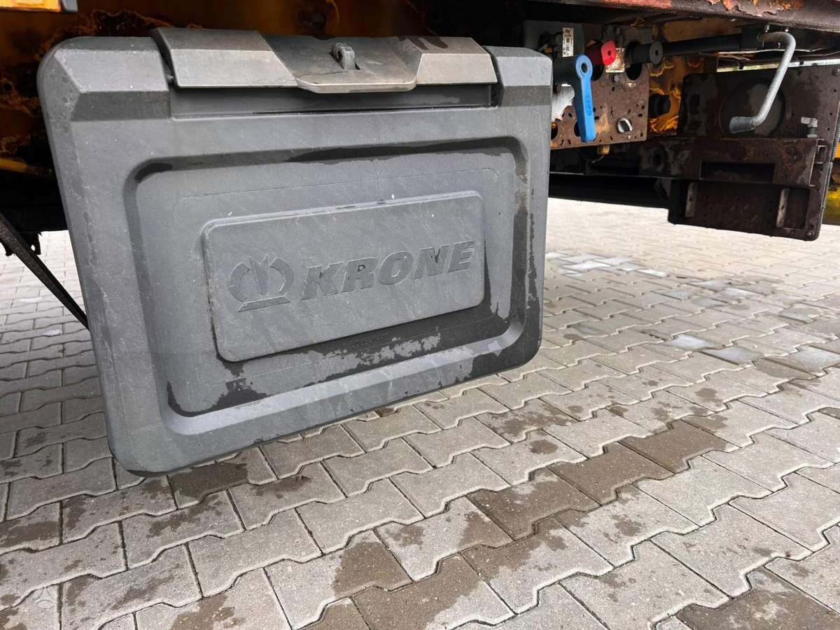 Krone SD27, curtain / tarpaulin