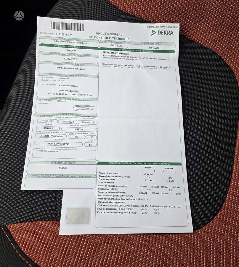 Renault Captur, 1.2 l., Внедорожник / Кроссовер