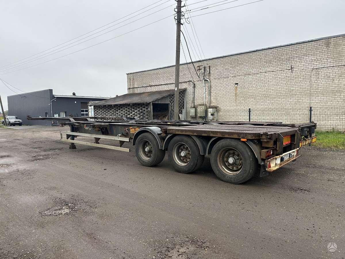 Krone SDC 27 ELTU5, контейнеровозы