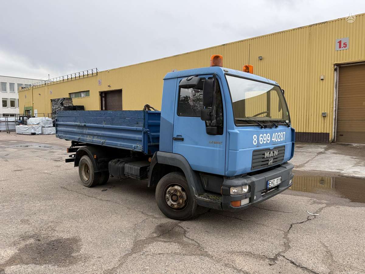 MAN LE 180C, dumpers / tippers