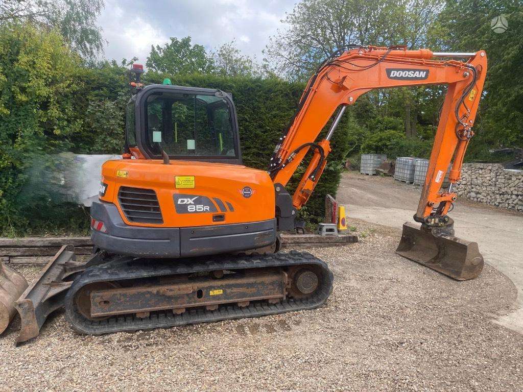 Doosan DX 85 R-3, ekskavatoriai