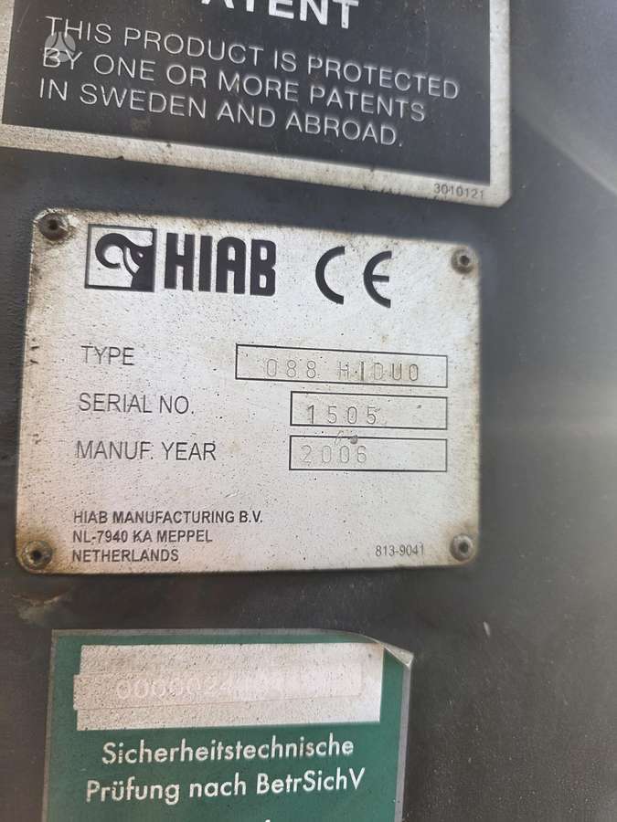 Volvo FH, с краном