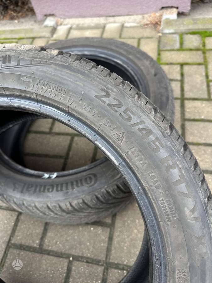 Continental, winter 225/45 R17