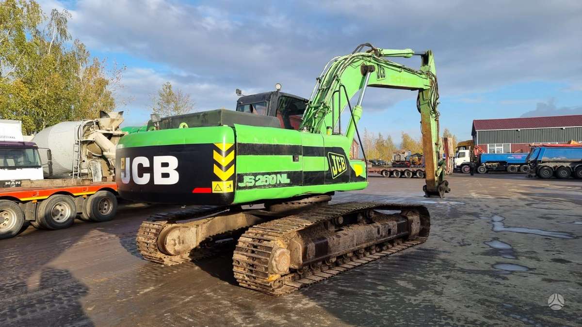 JCB JS 260 LC, экскаваторы