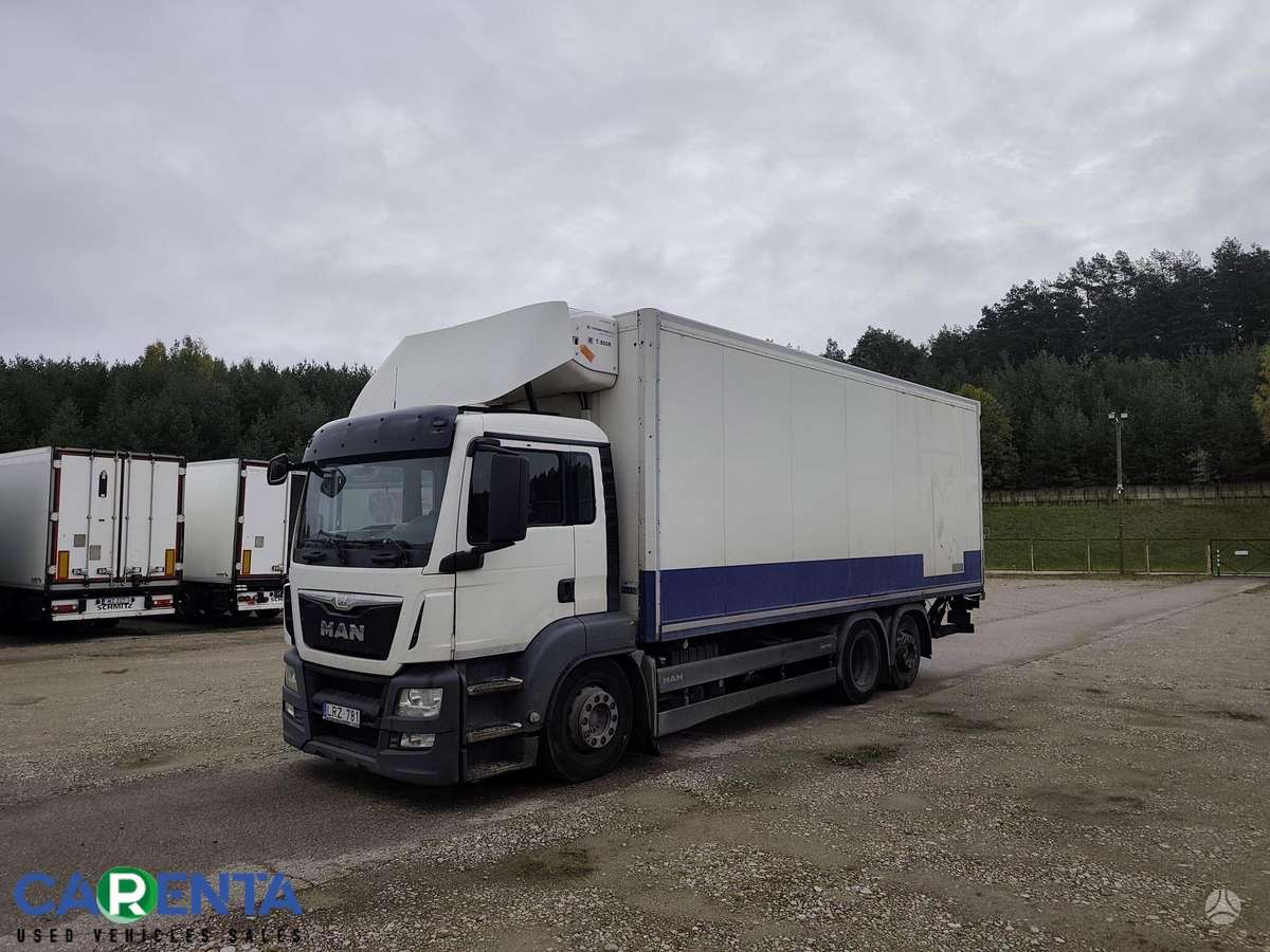 MAN TGS, refrigerated trucks