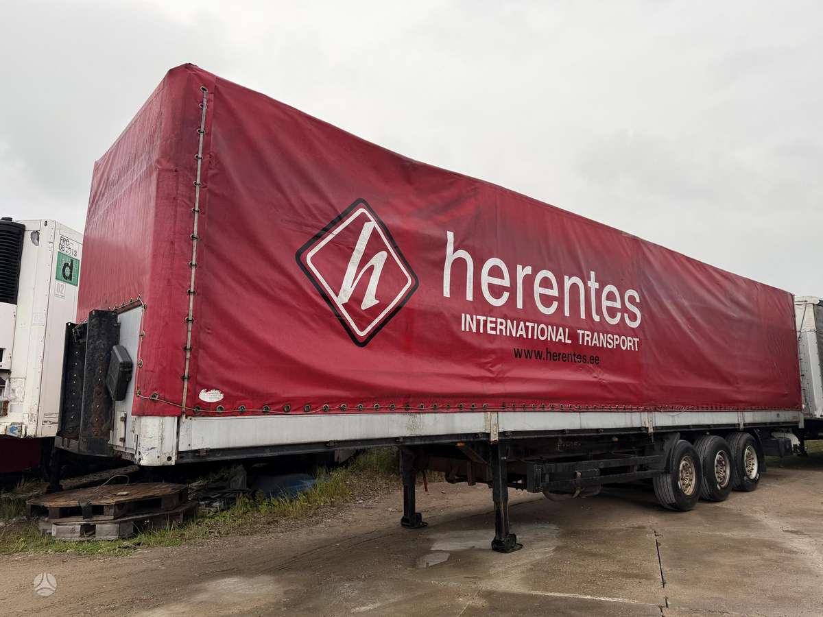 Kögel, dropside with tarpaulin