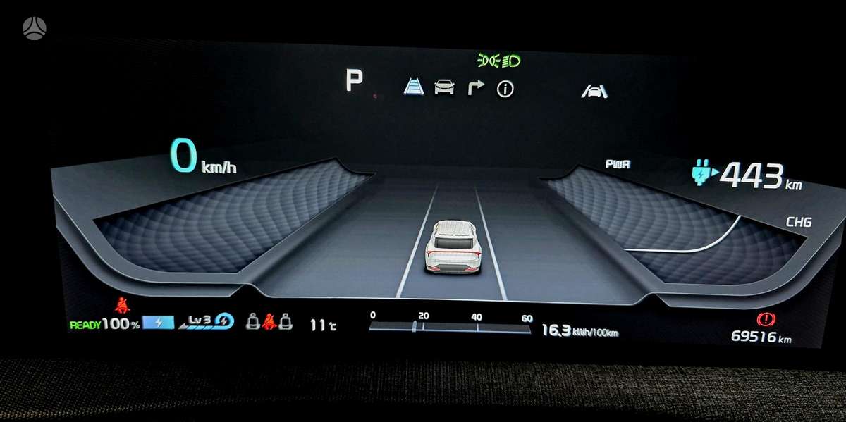 Kia EV6, 77 kWh, off-road / crossover