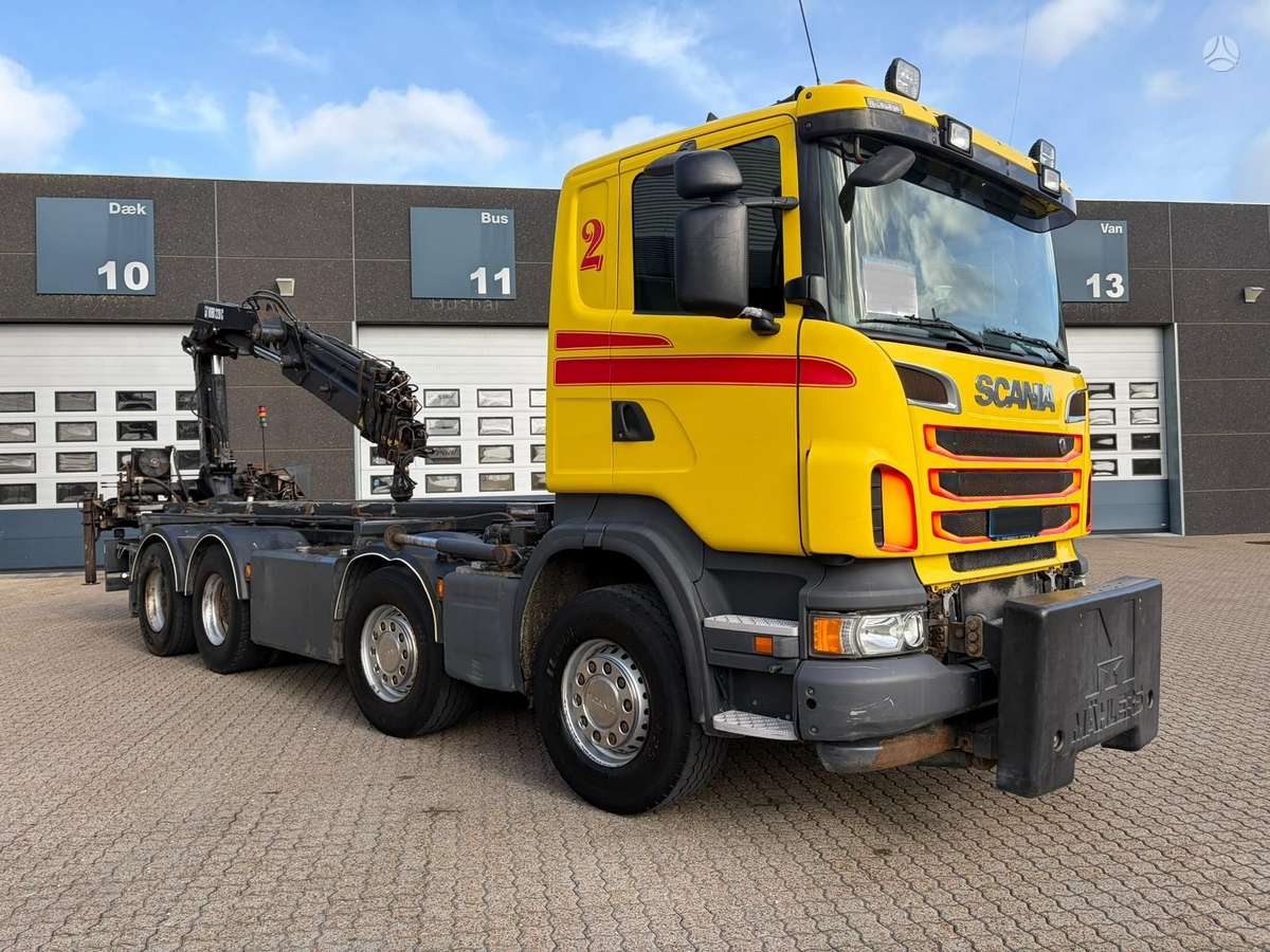 Scania R500 8X4, самосвалы