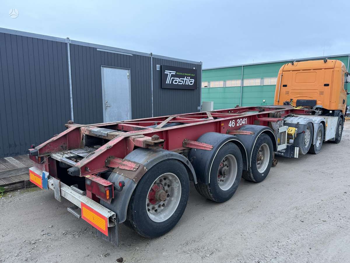 Burg 20’ tank chassi, container
