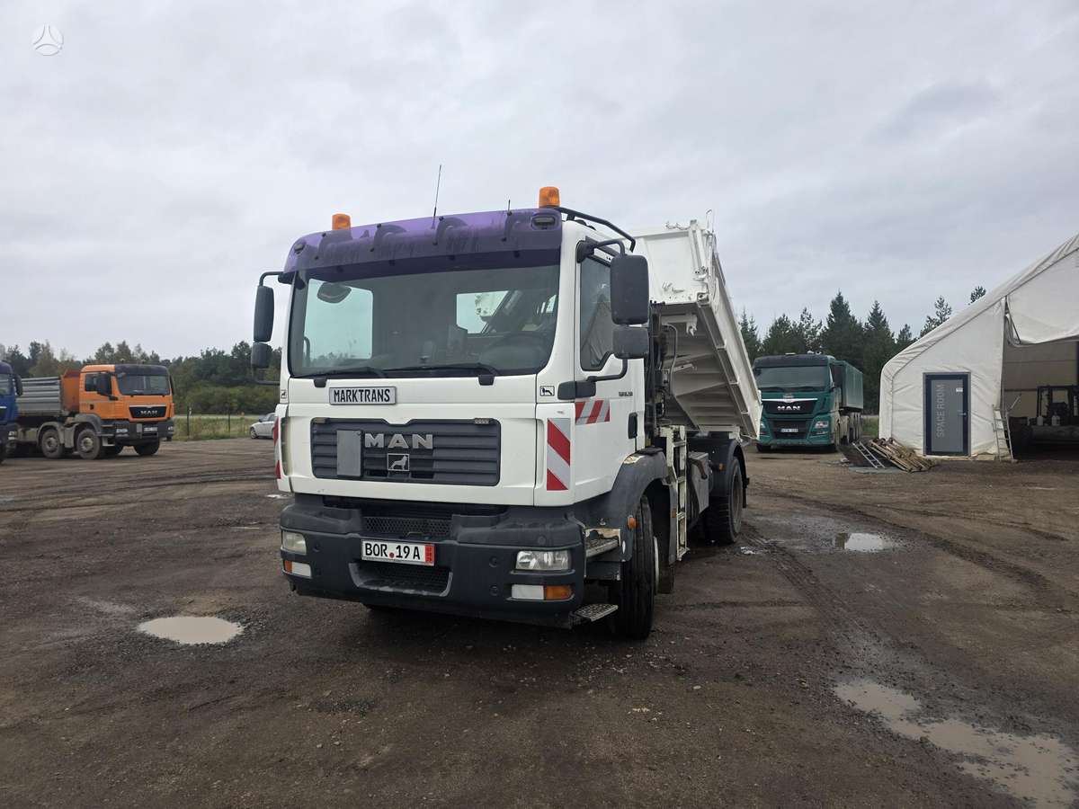 MAN Tgm 18.280, dumpers with crane