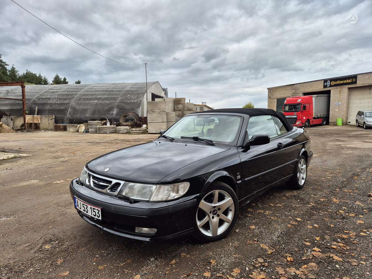 Saab 9-3, 2.3 l., convertible