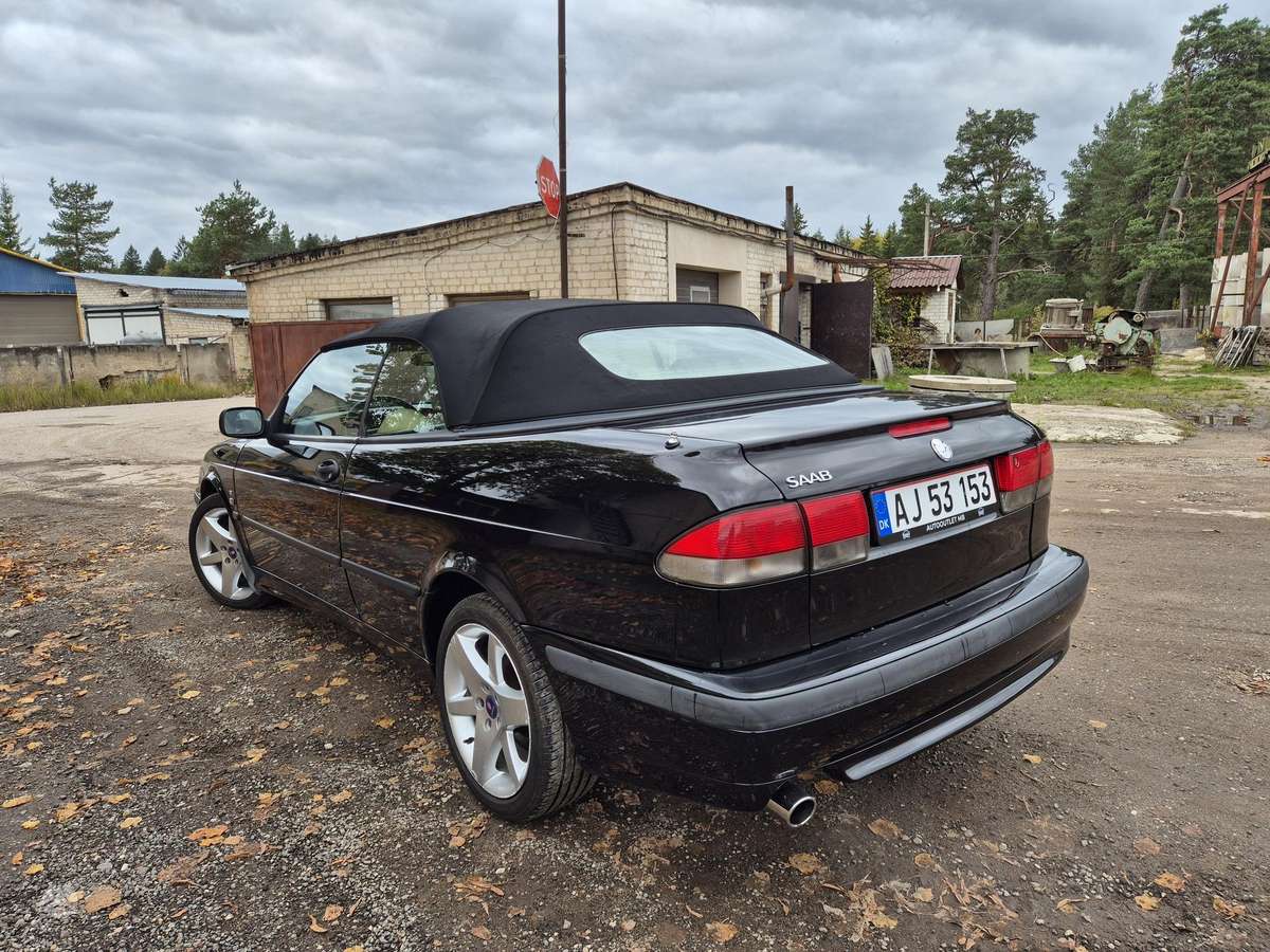 Saab 9-3, 2.3 l., convertible