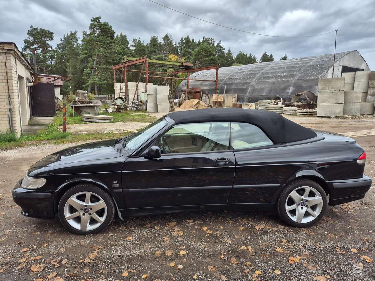 Saab 9-3, 2.3 l., convertible